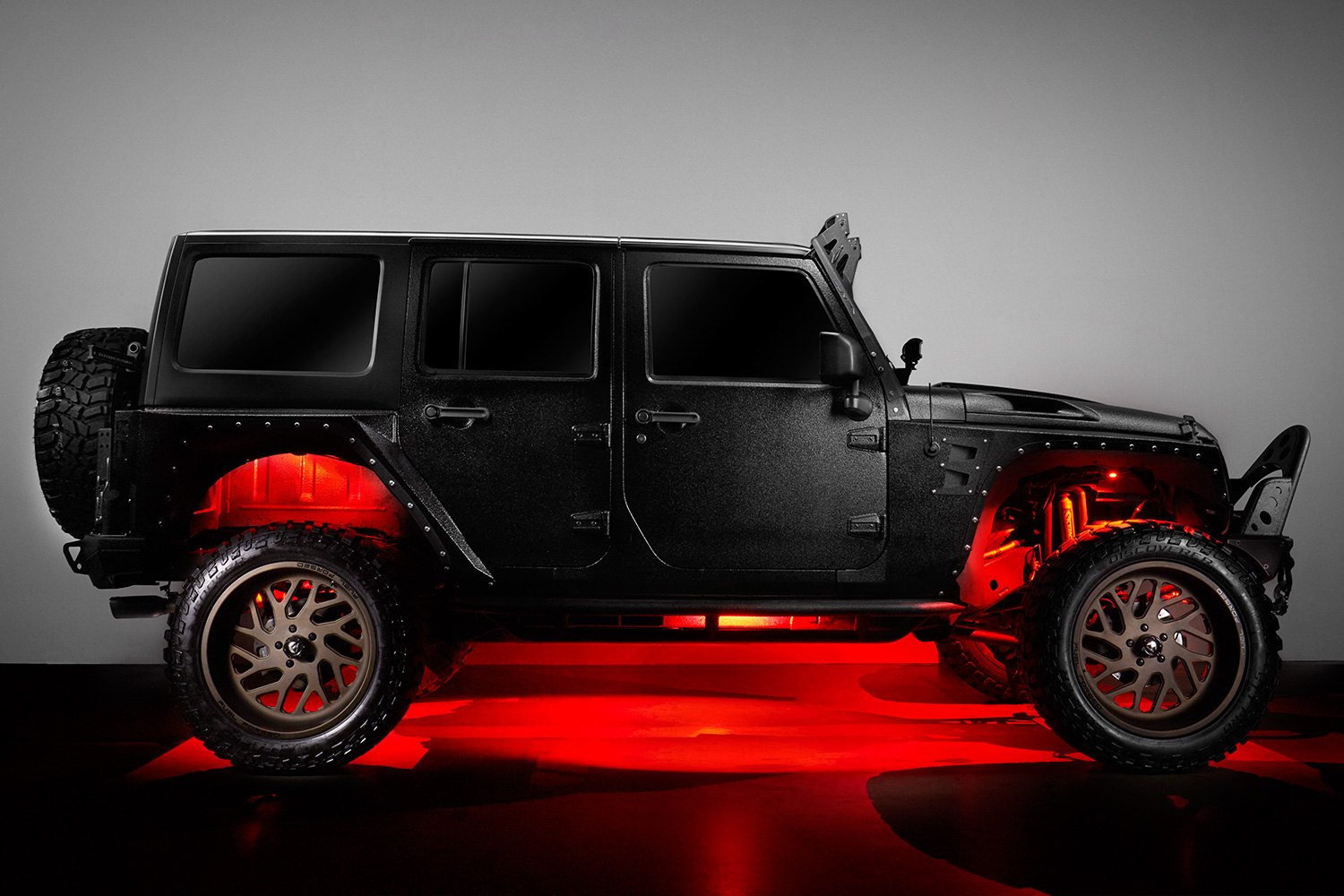 RGB+W Rock lights for trucks (4 packs)-2