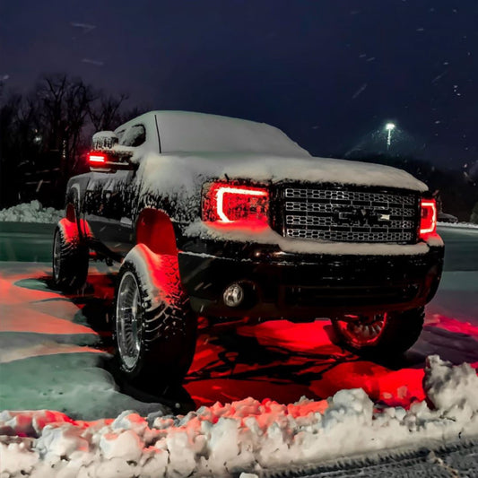 RGB+W Rock lights for trucks (4 packs)-0